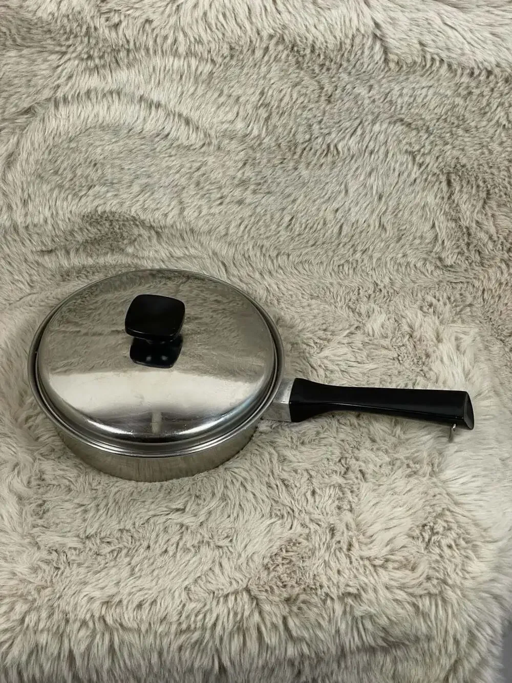 Vintage Fashion Manor J.C. Penney Stainless Steel Pot/Pan Set w/Lids - 6 Piece
